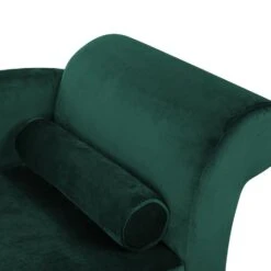 LUIRO - Chaise Longue - Groen - Rechterzijde - Fluweel -Meubelwinkel 00c60a0e779f4d78b4d1cdabc5bdff30