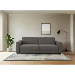 Allie II - Slaapbank 3-zits In Donkerbruine Stof -Meubelwinkel 04f0750a823c44b6b572a4def51d7835