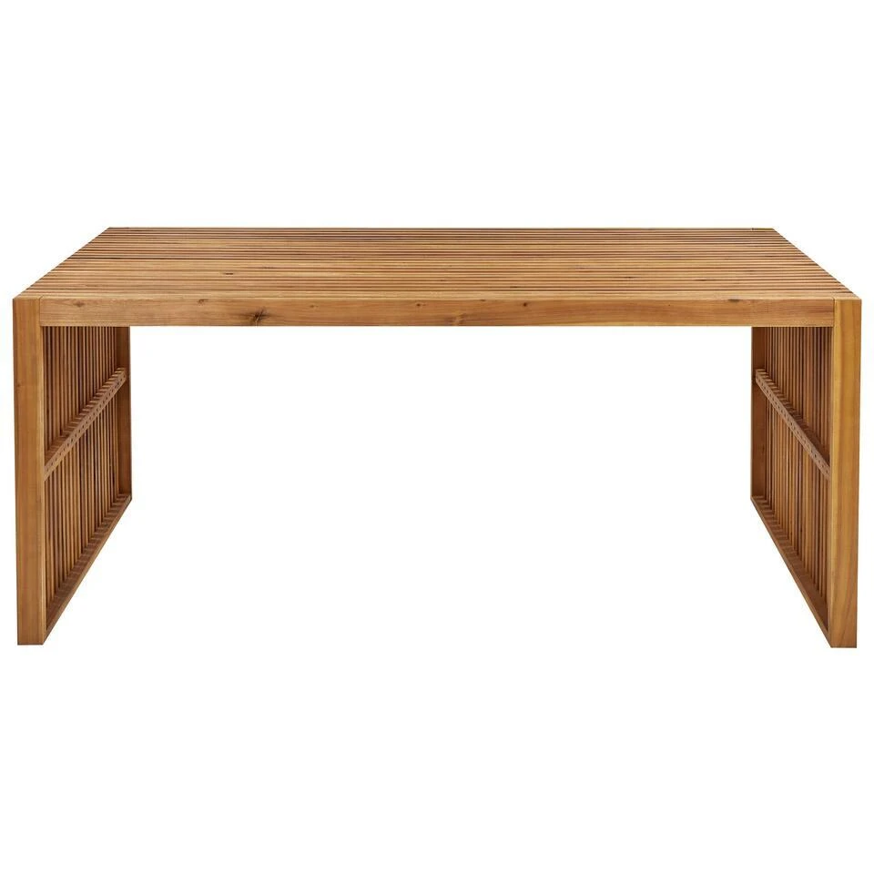SULZANO - Tuintafel - Lichthout - Acaciahout 7 SULZANO - Tuintafel - Lichthout - Acaciahout - Afbeelding 5
