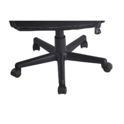 CLP Bureaustoel Elbing Zwart Frame - Kunstleer - Zwart/oranje -Meubelwinkel 05bfd7e7143142c79067a1a8e0b5a933