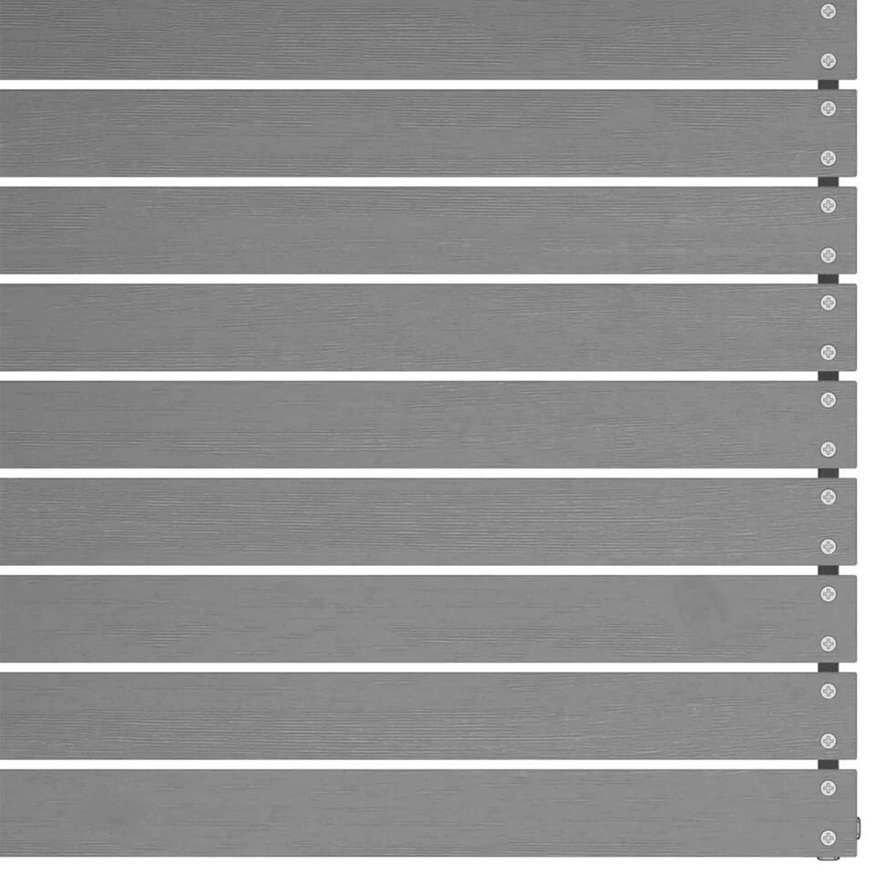 VidaXL Tuinbank 2-zits Met Kussens Massief Grenenhout Grijs 6 VidaXL Tuinbank 2-zits Met Kussens Massief Grenenhout Grijs - Afbeelding 4