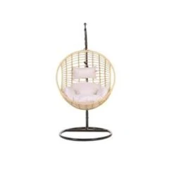 Beliani Hangstoel ASPIO - Beige Pe Rotan 8 Beliani Hangstoel ASPIO - Beige Pe Rotan -Meubelwinkel 0a57f6e8e7f84b658018ac6f00ce5b45