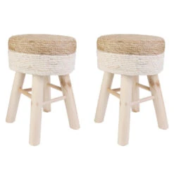 Home Deco Factory Bijzet Kruk Mirage - Ibiza/boho - Dennenhout -Meubelwinkel 0b2a436100cb43a48058e1ae93197dad