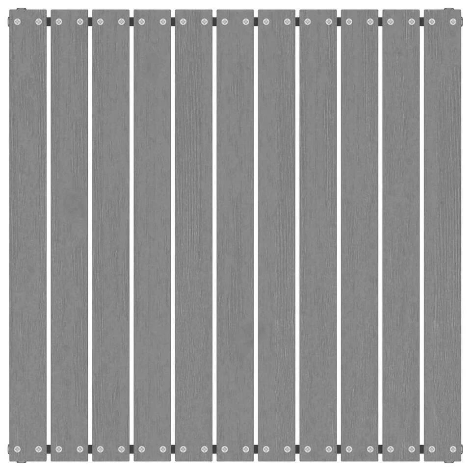 VidaXL - Tuinvoetenbank - Grijs - Grenenhout - Met Kussen 7 VidaXL - Tuinvoetenbank - Grijs - Grenenhout - Met Kussen - Afbeelding 5