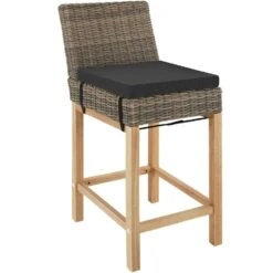 Tectake Wicker Bartafel Lovas Met 6 Stoelen Latina, Natuur -Meubelwinkel 0db7e035bb0e402492068a5ae3b1e2aa