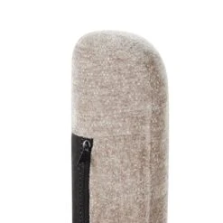 KVELIA - Schommelstoel - Taupe - Polyester -Meubelwinkel 0f9ceb87b5384ddb8ac49335b31c4f22