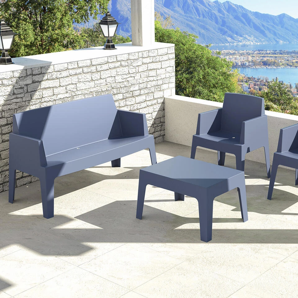 Garden Impressions Box Tuinbank L138 Cm The Original - Antraciet 4 Garden Impressions Box Tuinbank L138 Cm The Original - Antraciet - Afbeelding 2