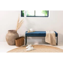 Lifa Living Londen Halbank - Blauw - 120 X 40 X 45 Cm 9 Lifa Living Londen Halbank - Blauw - 120 X 40 X 45 Cm -Meubelwinkel 1000006740 0103