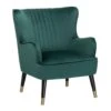 VARBERG - Fauteuil - Groen - Fluweel 1 VARBERG - Fauteuil - Groen - Fluweel -Meubelwinkel 1000027742