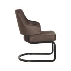 LABEL51 Fauteuil Otta - Antraciet - Microfiber -Meubelwinkel 1000028408 0102