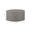 Madison - Hoes Voor Tuinset - Rond - Grijs - 320 X 85 1 Madison - Hoes Voor Tuinset - Rond - Grijs - 320 X 85 -Meubelwinkel 1000036258