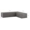 Madison - Loungeset Cover - Links - Grijs - 320 X 255 X 70 -Meubelwinkel 1000036269