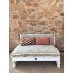 2L Home & Garden Palletbank Whitewash - Wit 9 2L Home & Garden Palletbank Whitewash - Wit -Meubelwinkel 1000038531 0103