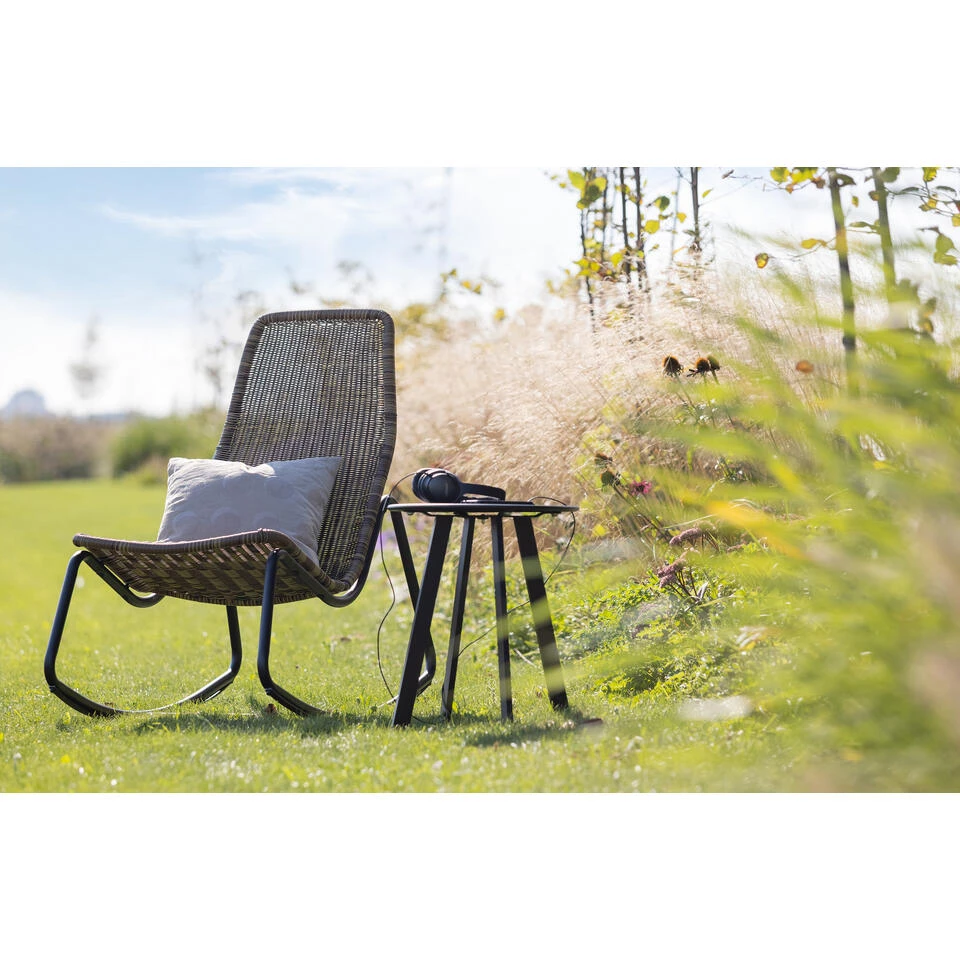 WOOOD Schommelstoel Buiten Tom - Rattan - Naturel - 97x51x95 5 WOOOD Schommelstoel Buiten Tom - Rattan - Naturel - 97x51x95 - Afbeelding 3