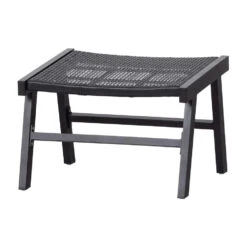 WOOOD Puk Hockers - Aluminium - Zwart - Set Van 2 -Meubelwinkel 1000043131 0107