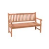 Livingfurn - Tuinbank Bench Patrick - 50x120x60 - Teakhout 2 Livingfurn - Tuinbank Bench Patrick - 50x120x60 - Teakhout -Meubelwinkel 1000045392