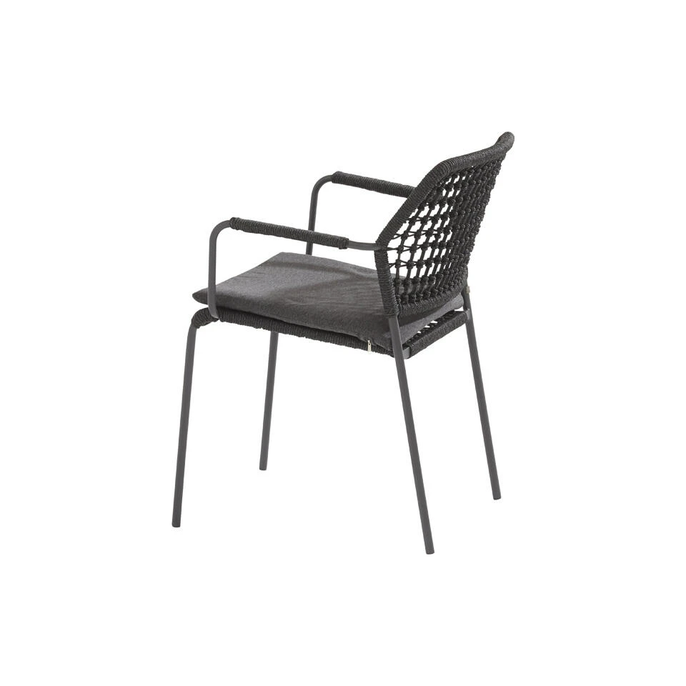 Taste Barista Stapelbare Tuinstoel - Antraciet 5 Taste Barista Stapelbare Tuinstoel - Antraciet - Afbeelding 3