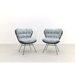 Garden Impressions Libelle Retro Loungestoel - Set Van 2 - Zwart 8 Garden Impressions Libelle Retro Loungestoel - Set Van 2 - Zwart -Meubelwinkel 1000053011 0102