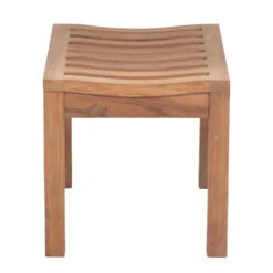 Giga Meubel Tuinbankje Teakhout - Naturel - 60cm - Bankje Madison -Meubelwinkel 1000054652 0103