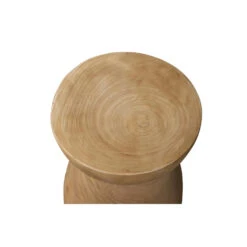 WOOOD Kruk Bink - Hout - Naturel - 40x28x28 -Meubelwinkel 1000057582 0103
