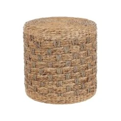 BASSLET - Poef - Natuurlijk - 40 Cm - Zeewier