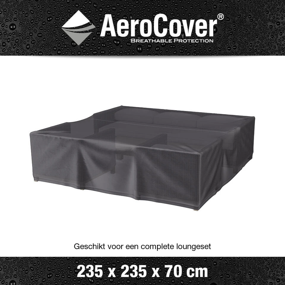 Aerocover Loungesethoes 235x235x70 Cm 4 Aerocover Loungesethoes 235x235x70 Cm - Afbeelding 2