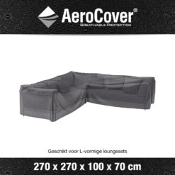 Aerocover Loungesethoes L-vorm 270x270 Cm 8 Aerocover Loungesethoes L-vorm 270x270 Cm -Meubelwinkel 1000073227 0102