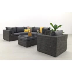 Suns Loungeset Garda Inclusief Fauteuil - Antraciet 9 Suns Loungeset Garda Inclusief Fauteuil - Antraciet -Meubelwinkel 1000074426 0103