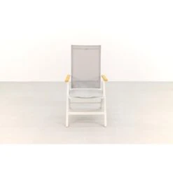 Hartman Napoli Verstelbare Tuinstoel - Teak Armleuning - Wit 8 Hartman Napoli Verstelbare Tuinstoel - Teak Armleuning - Wit -Meubelwinkel 1000074462 0102