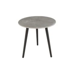 VDG Brasilia Bijzettafel 50 Cm. - Antraciet - Ceramic