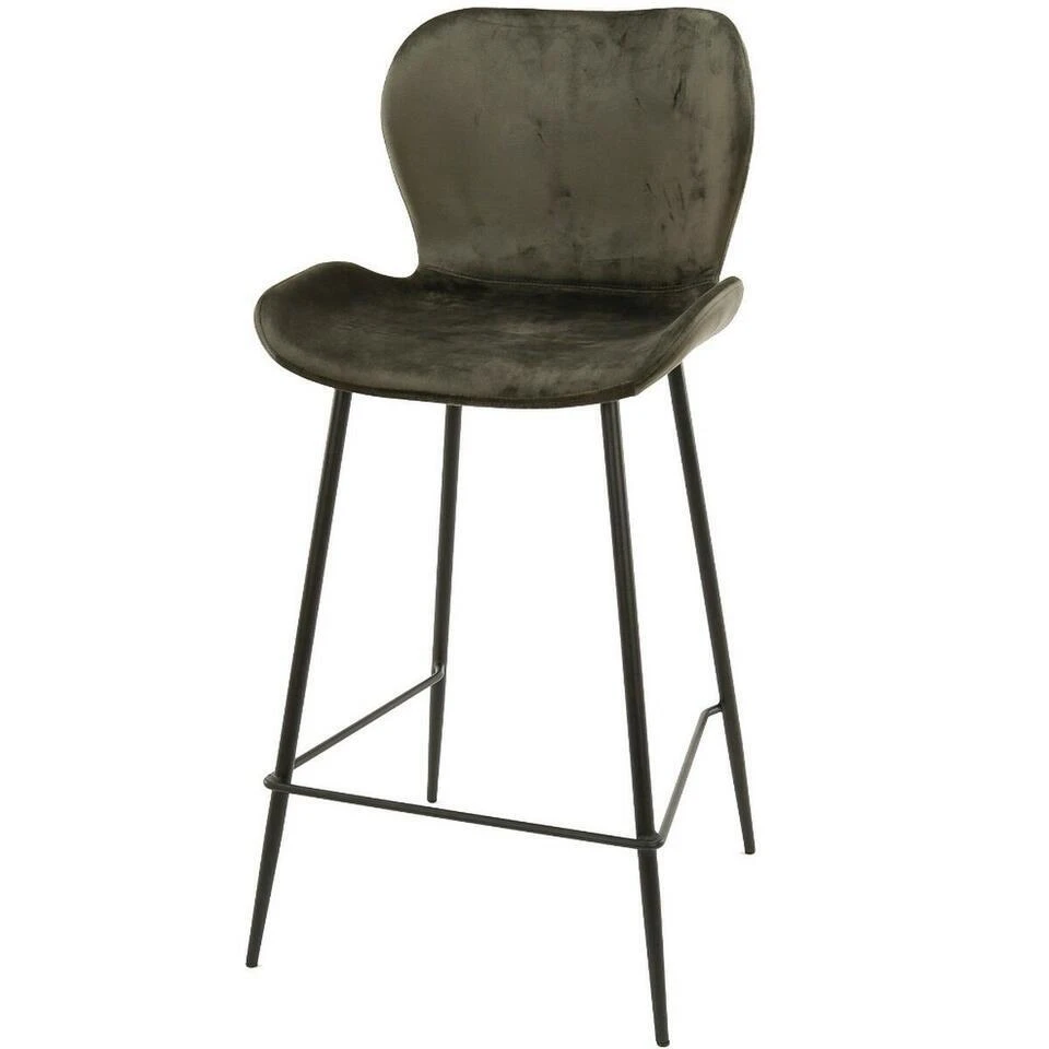 Verona Barstoel 67cm - Stof - Grijs 3 Verona Barstoel 67cm - Stof - Grijs