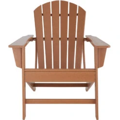 Tectake -tuinstoel Adirondack -Janis - Bruin -Meubelwinkel 1000078043 0103