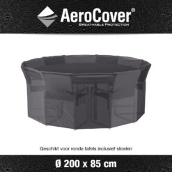 Ronde Tuinsethoes 200x85 Cm. - Aerocover 7 Ronde Tuinsethoes 200x85 Cm. - Aerocover -Meubelwinkel 1000084832 0101