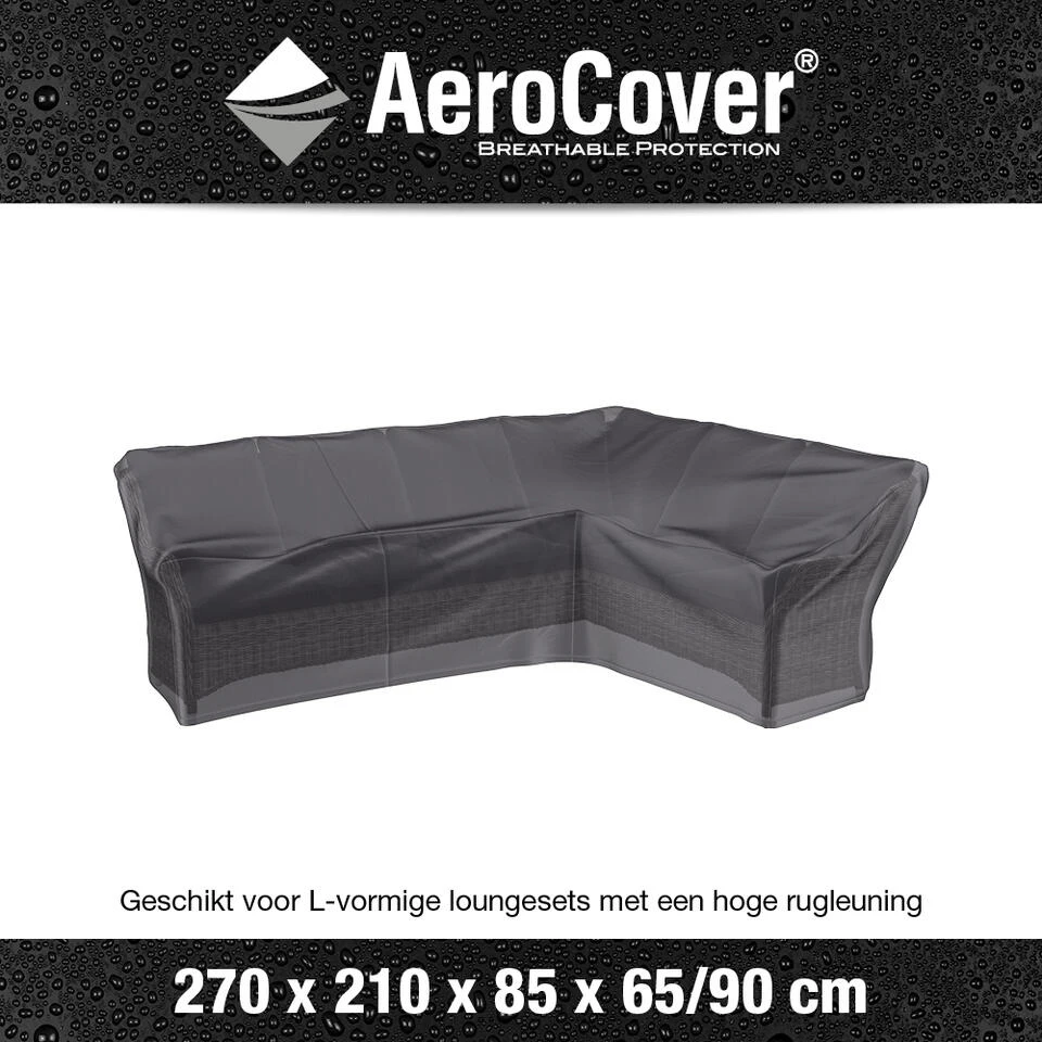 Aerocover Lounge-dininghoes 270x210 Cm - Rechts 4 Aerocover Lounge-dininghoes 270x210 Cm - Rechts - Afbeelding 2