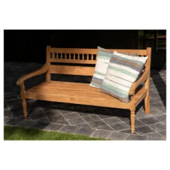 Exotan 2-Zits Tuinbankje Java - Teak - Naturel - 85x150x79 -Meubelwinkel 1000089025 0102