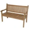 Teak Tuinbank Gebogen - Hout - Bruin 2 Teak Tuinbank Gebogen - Hout - Bruin -Meubelwinkel 1000091505