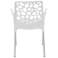 Bravo Stapelstoel Plastic - Kunststof - Wit -Meubelwinkel 1000093882 0103