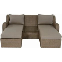 Pandora Loungeset / - Glas - Bruin -Meubelwinkel 1000094354 0104