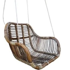 Van Der Leeden Rotan Hangstoel Fly Brown (L)66 X (B)65 X (H)49 Cm 6 Van Der Leeden Rotan Hangstoel Fly Brown (L)66 X (B)65 X (H)49 Cm -Meubelwinkel 1000098803 0102