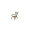 Castello Lounge Fauteuil - Light Teak Look - Natural Rotan-merino Sand -Meubelwinkel 1000121700