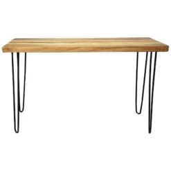 Sens-Line - Suarez Bijzettafel - Tuintafel - 118cm - Bruin