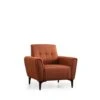 Arabic House Fauteuil Rood Stof - Zithoogte 43cm - 90x95x77cm - Hamlet - Giga