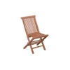 Livingfurn - Tuinstoel - Folding Chair - 45x45x75 Cm - Teakhout -Meubelwinkel 1000131878