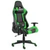 VidaXL - Gamingstoel - Groen - PVC -Meubelwinkel 1000135963