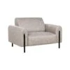ASKIM - Fauteuil - Grijs - Polyester