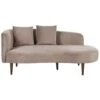 CHAUMONT - Chaise Longue - Taupe - Linkerzijde - Fluweel 2 CHAUMONT - Chaise Longue - Taupe - Linkerzijde - Fluweel -Meubelwinkel 1000154403
