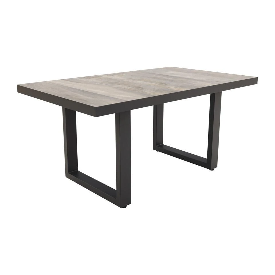 VDG Darwin Lounge Dining Tafel 140 X 85 Cm. - Antraciet 3 VDG Darwin Lounge Dining Tafel 140 X 85 Cm. - Antraciet