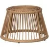 WOOOD Hocker Alatna - Wicker - Naturel - 33x43x43