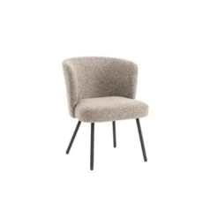 Fauteuil Cindy Taupe Stof