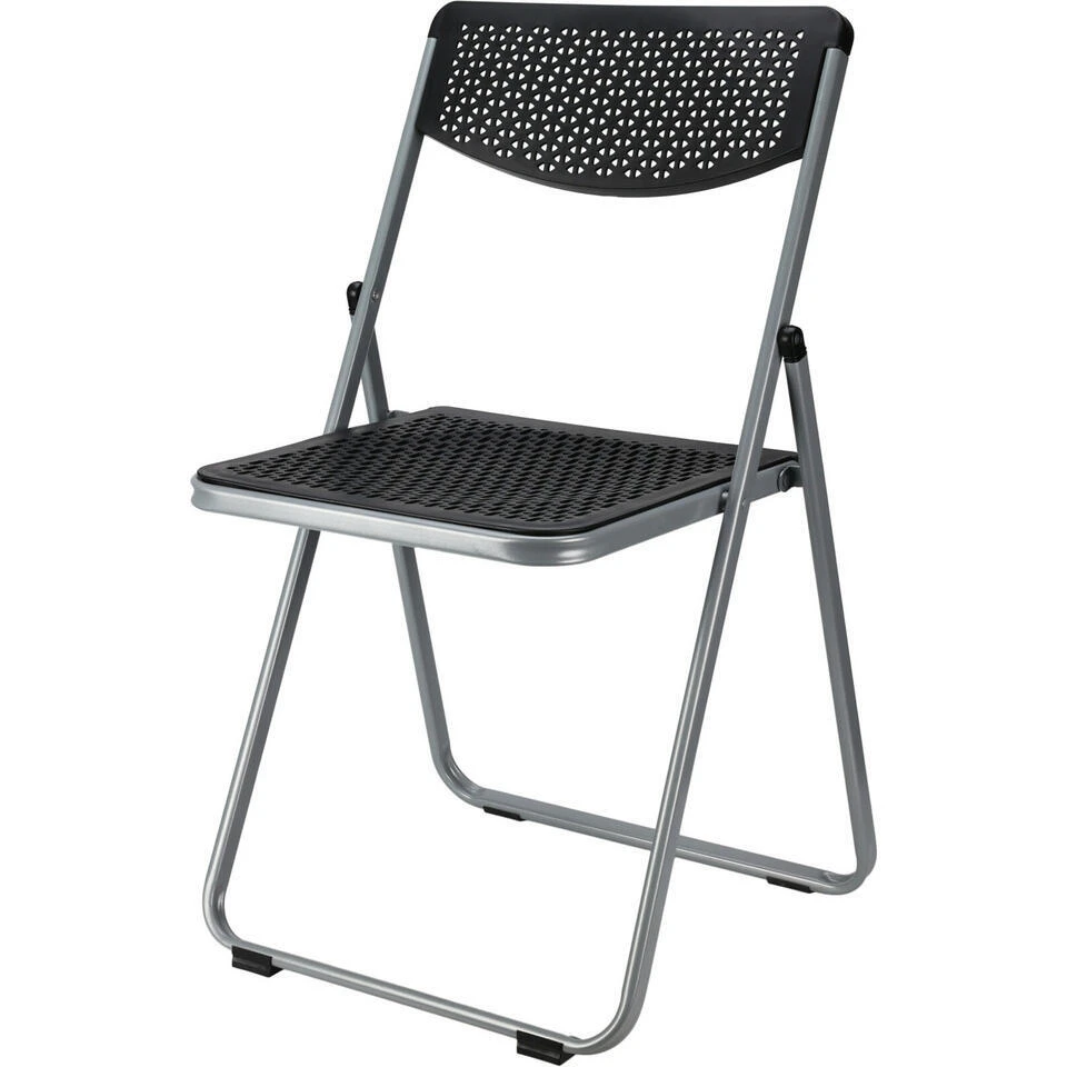 Home & Styling Klapstoel Voor Buiten/binnen - Zwart - 48 X 82 Cm 3 Home & Styling Klapstoel Voor Buiten/binnen - Zwart - 48 X 82 Cm